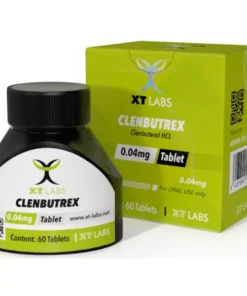 Clenbutrex 40mcg 60 pills - XT Labs for sale online