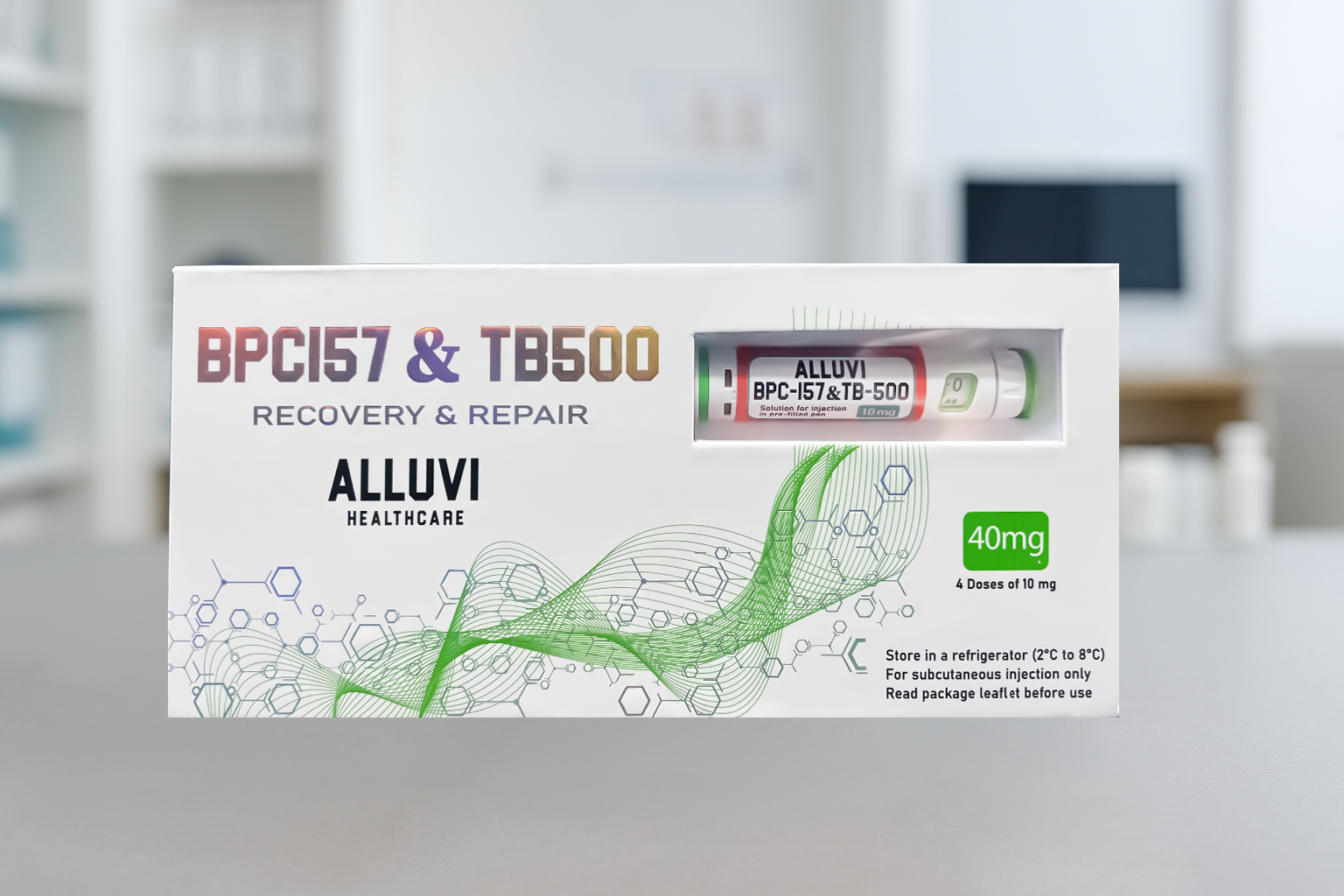 Alluvi BPC-157 & TB-500 40mg (R&D Only) Alluvi BPC-157 & TB-500 40mg (R&D Only)