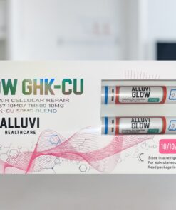 Alluvi Glow 70mg Ghk-Cu (R&D Only) x3 bundle